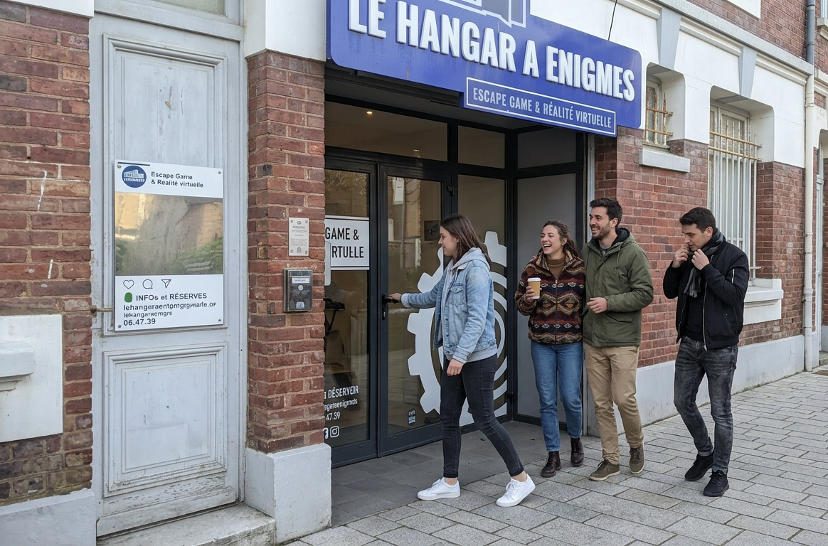 Team Building Deauville - Le Hangar à Énigmes, escape game premium au cœur de Trouville-Deauville